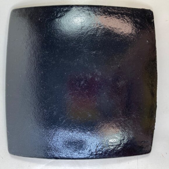 Vintage 1970s Spanish Artistic Abstract 4" Glass Dish - Picture 2 of 4